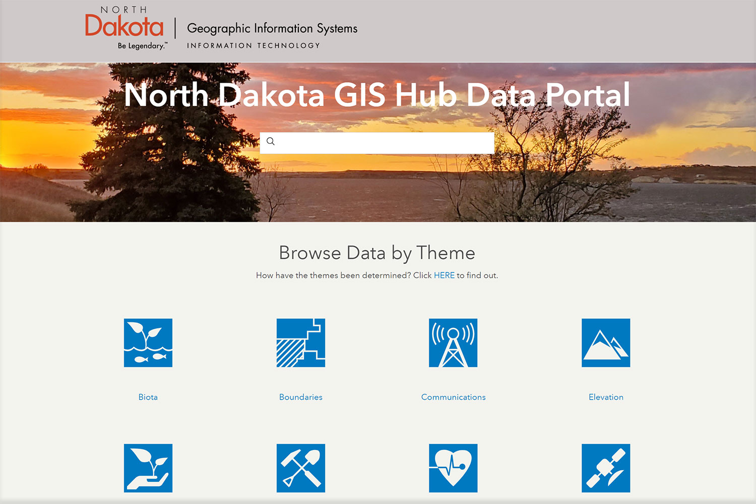 Portal Homepage Screenshot