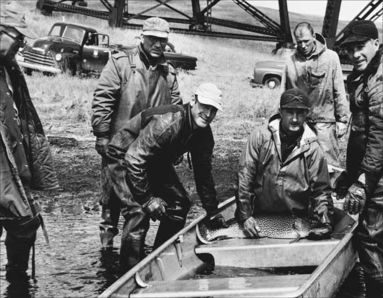 1953 pike spawning crew