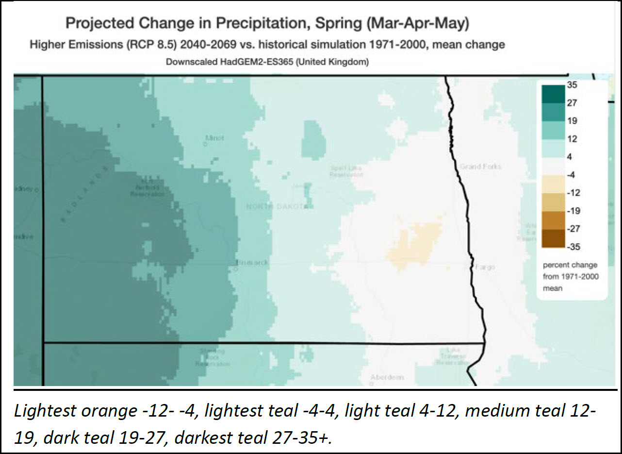 Lightest orange -12- -4, lightest teal -4-4, light teal 4-12, medium teal 12-19, dark teal 19-27, darkest teal 27-35+.