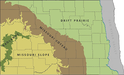 Associated georegion(s) map