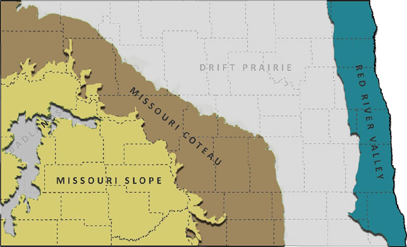 Associated georegion(s) map