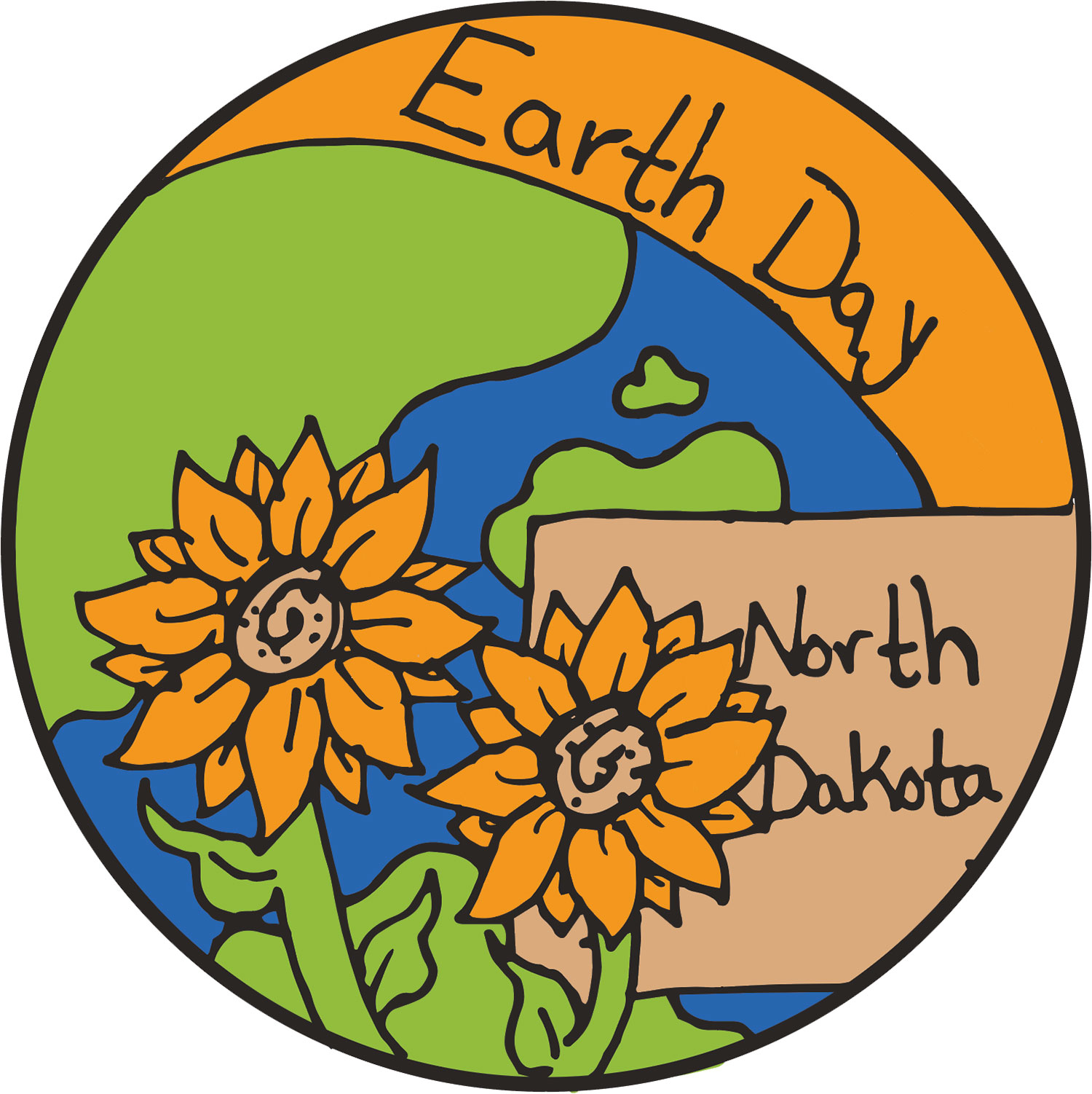 Earth day patch example