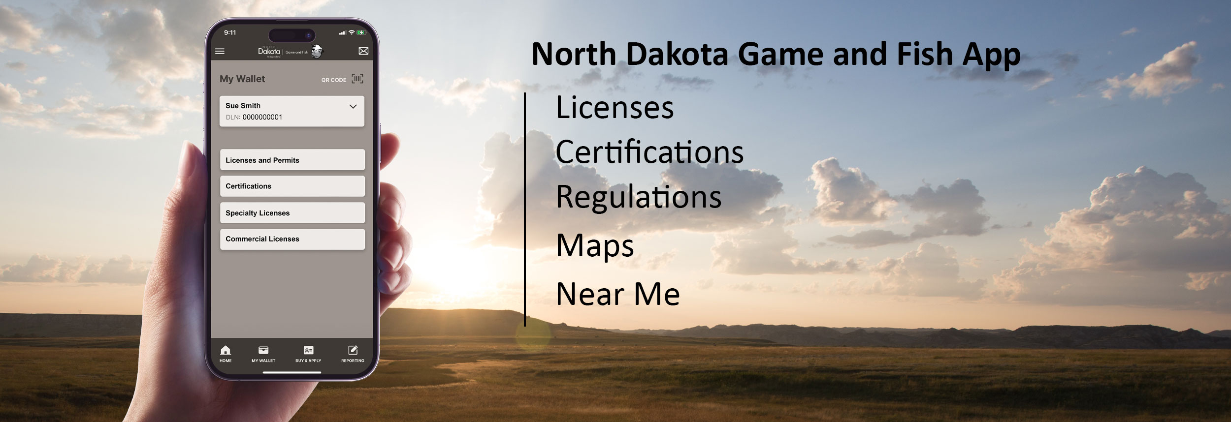 North Dakota Game And Fish Department Mobile App North Dakota Game   Ndgf App Page Header1 