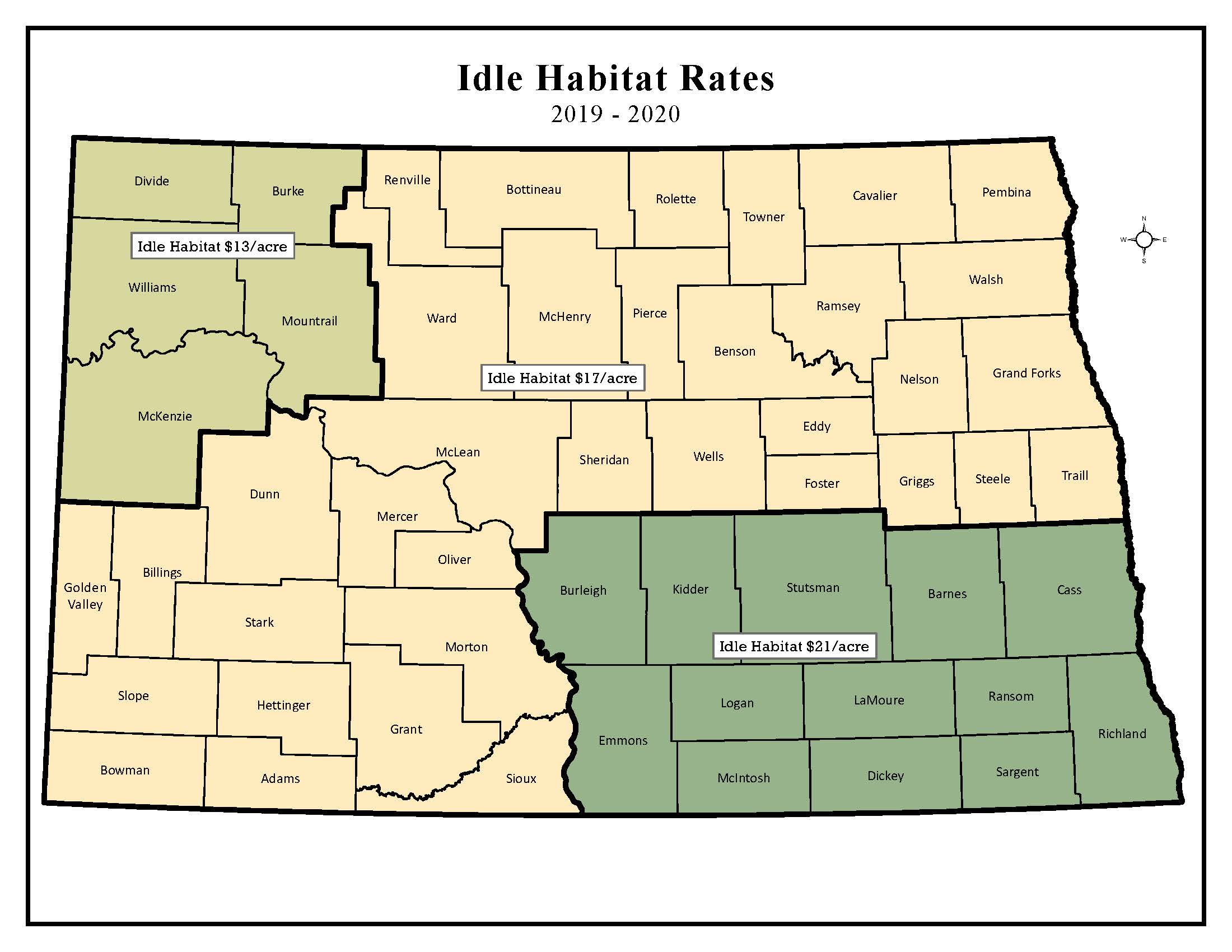 Rates Map