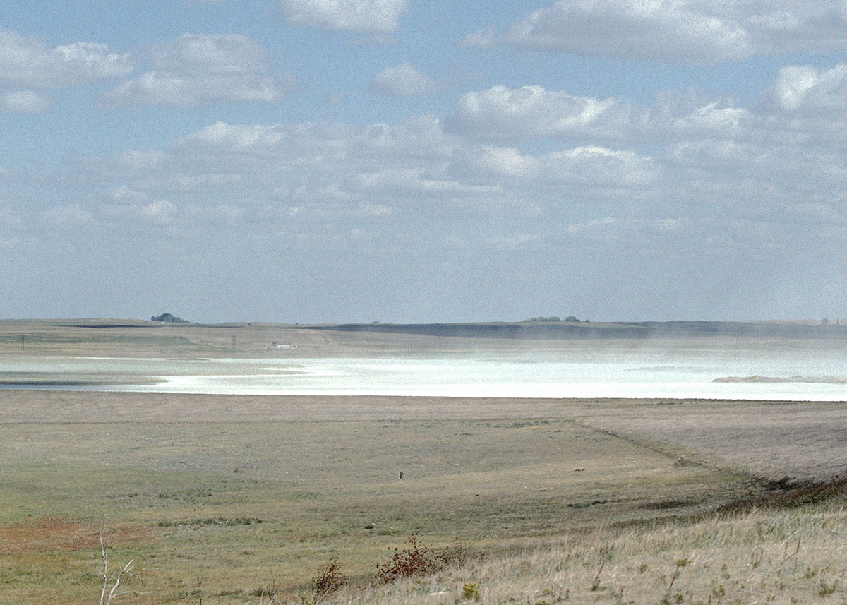 Dry alkali wetland
