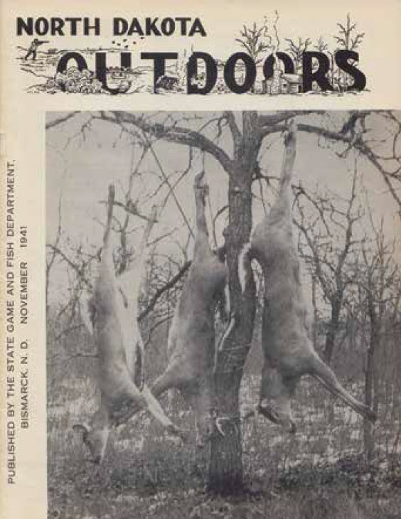 1941 North Dakota Outdoors Cover