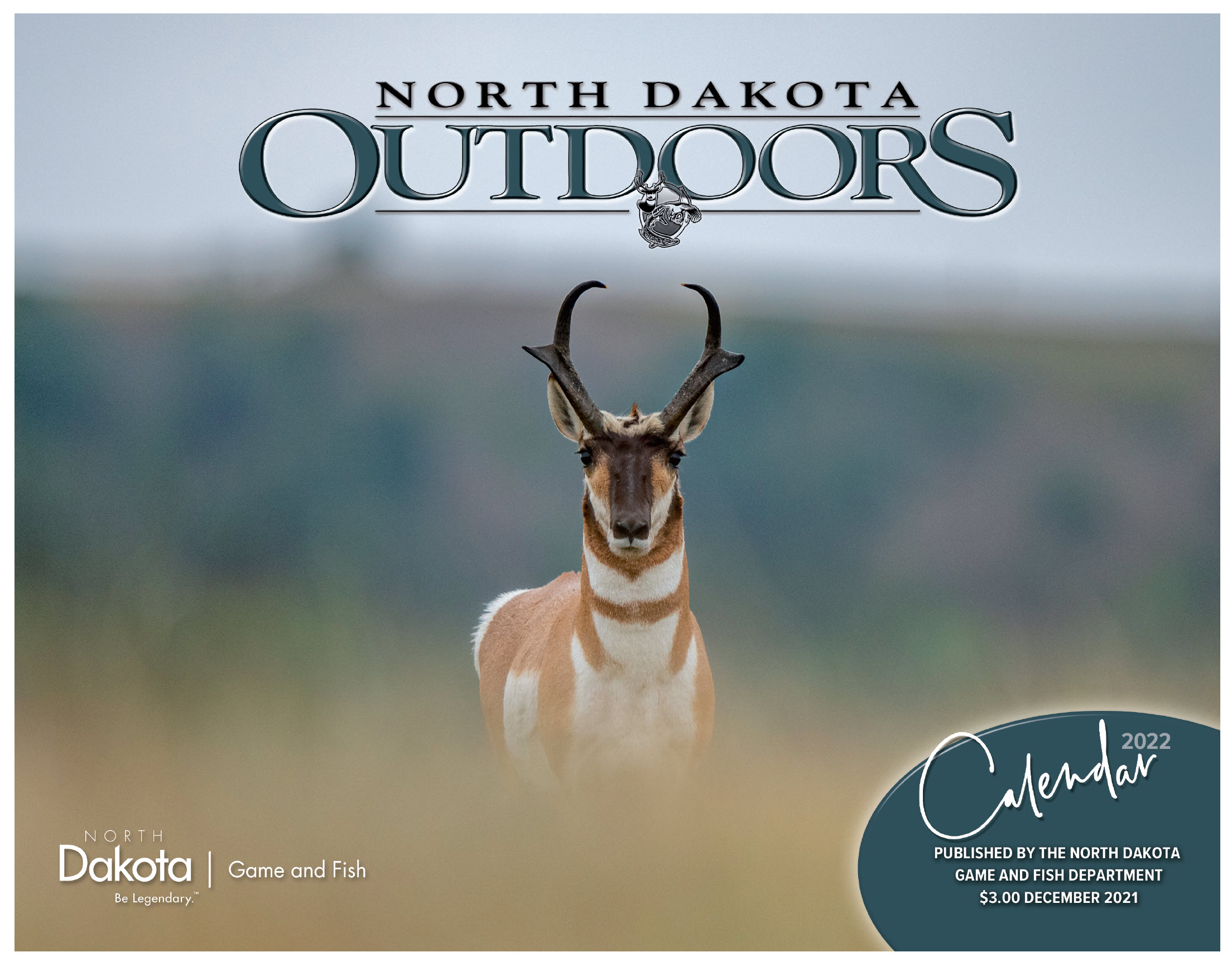 Cover of the calendar - Pronghorn