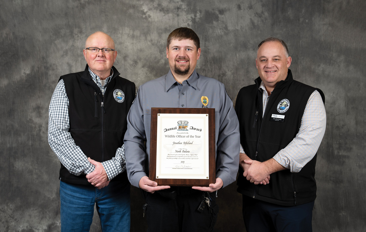 Tofteland Named Wildlife Officer of the Year