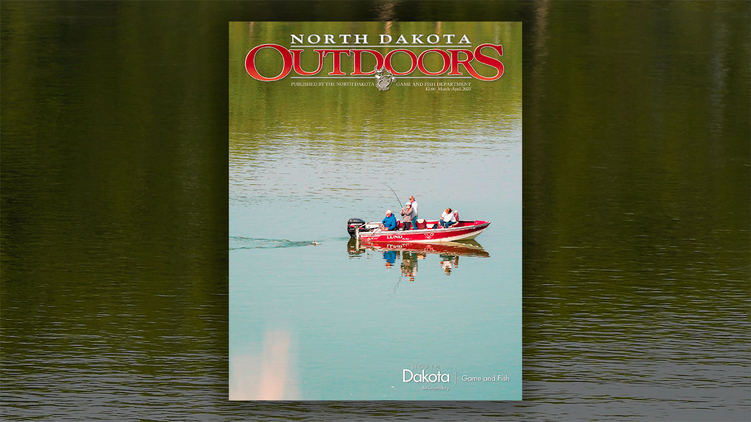 People fishing from a boat
