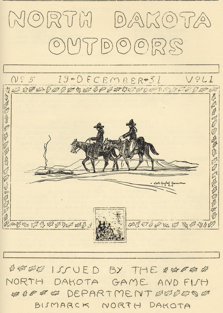 Magazine cover from 12 1931