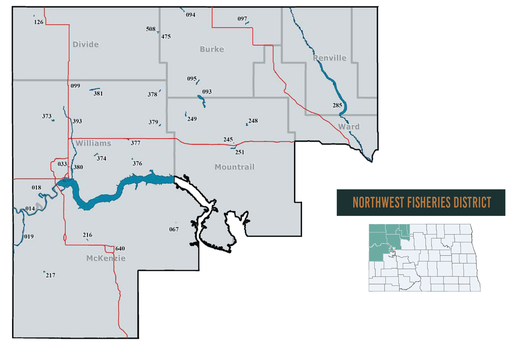 NW District Map