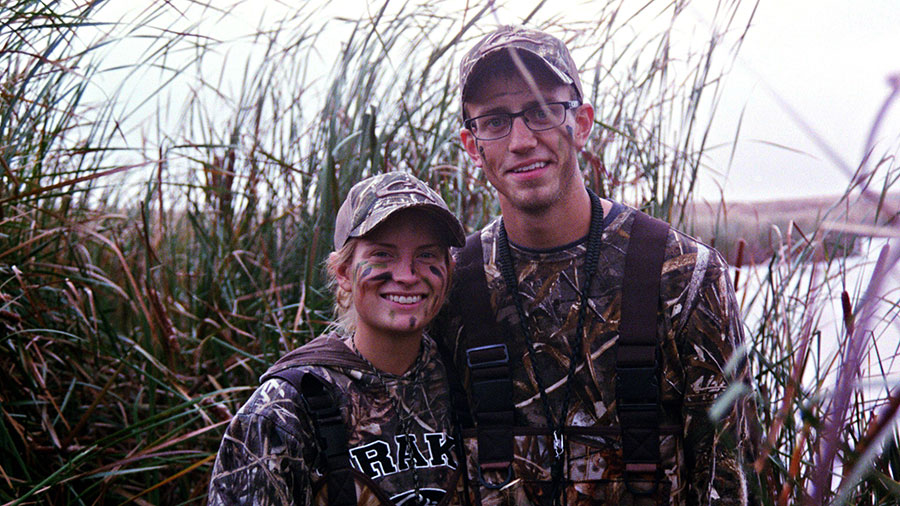 Cayla with soon-to-be husband