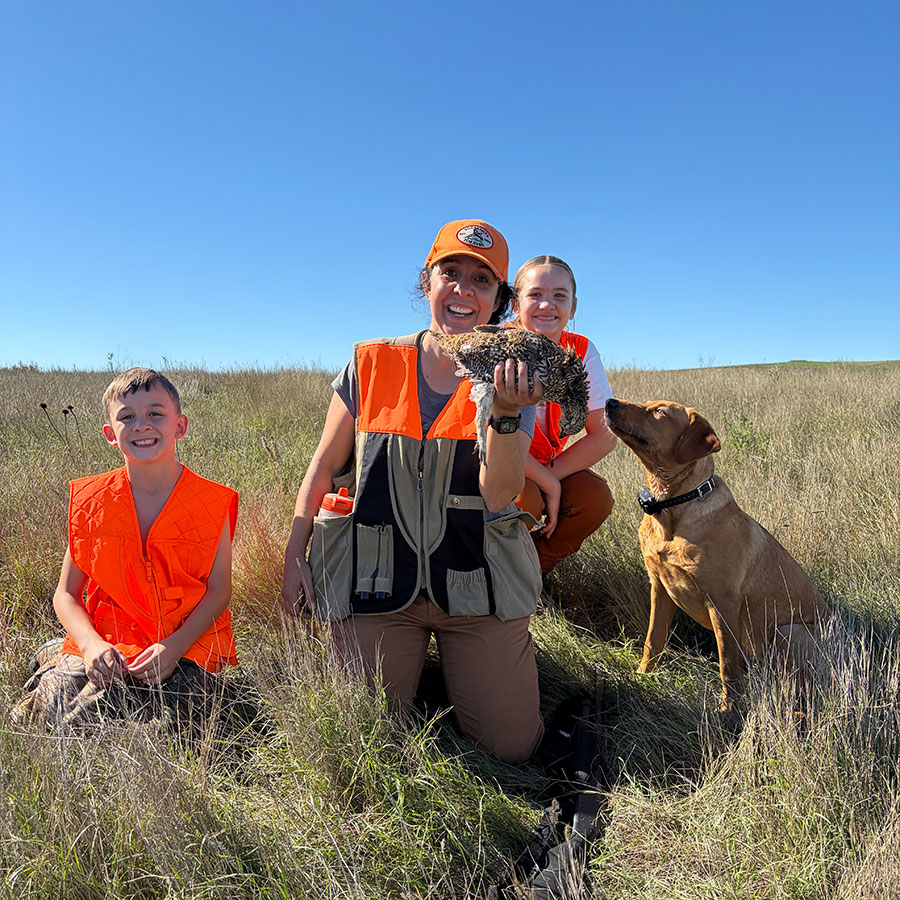 Family of hunters