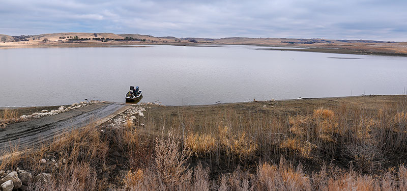 Lake Oahe's Beaver Bay