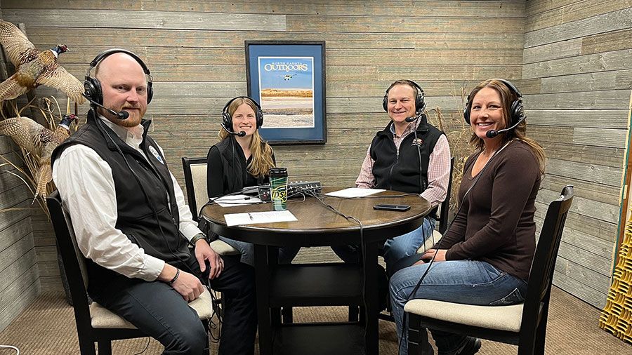 Anderson (left), Bendel, Nathan Neameyer, Lisa Neameyer