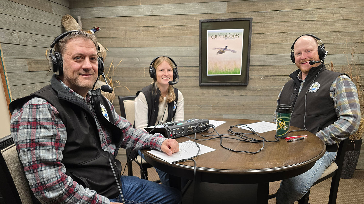 Kading (left), Bendel, Anderson