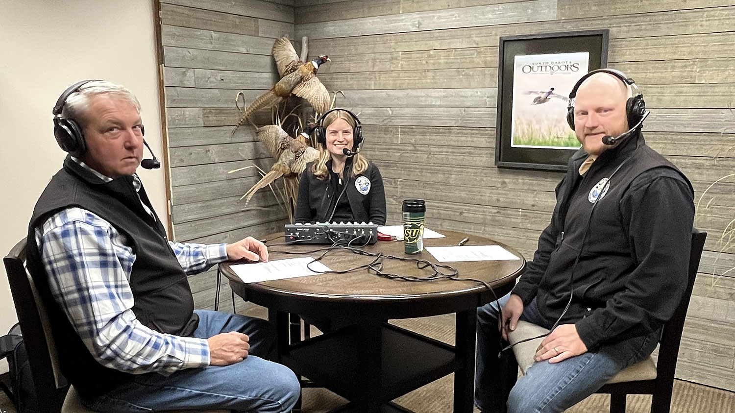 Egeland (left), Bendyl, Anderson