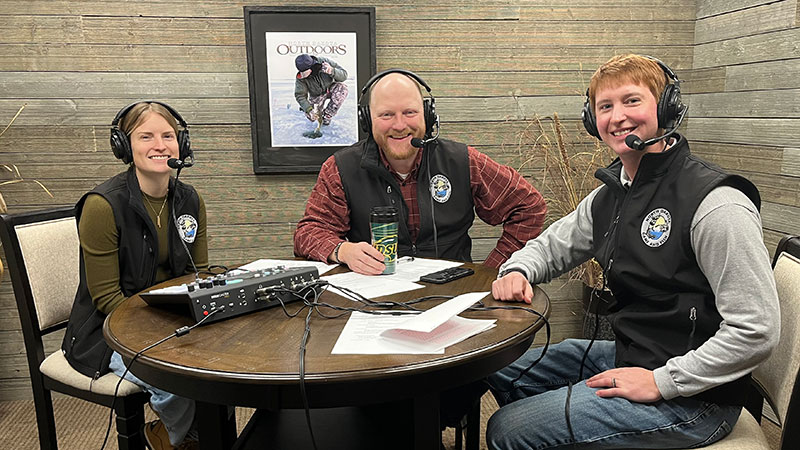 Bendel (left), Anderson, Weyand