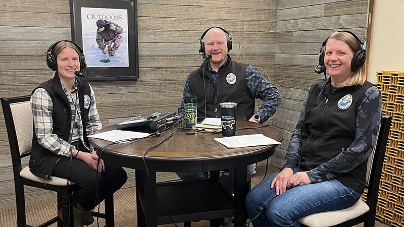 Bendel (left), Anderson, Johnson