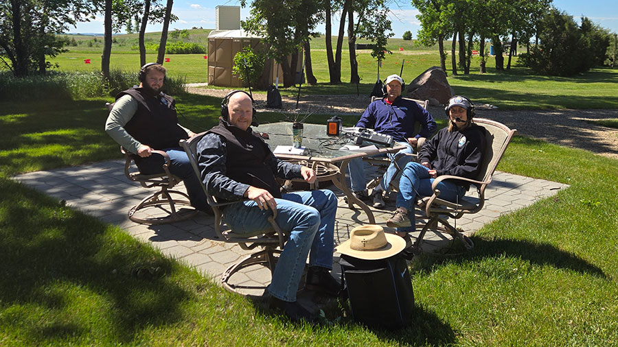 Schaffer (left), Anderson, Bendel, Dunlop