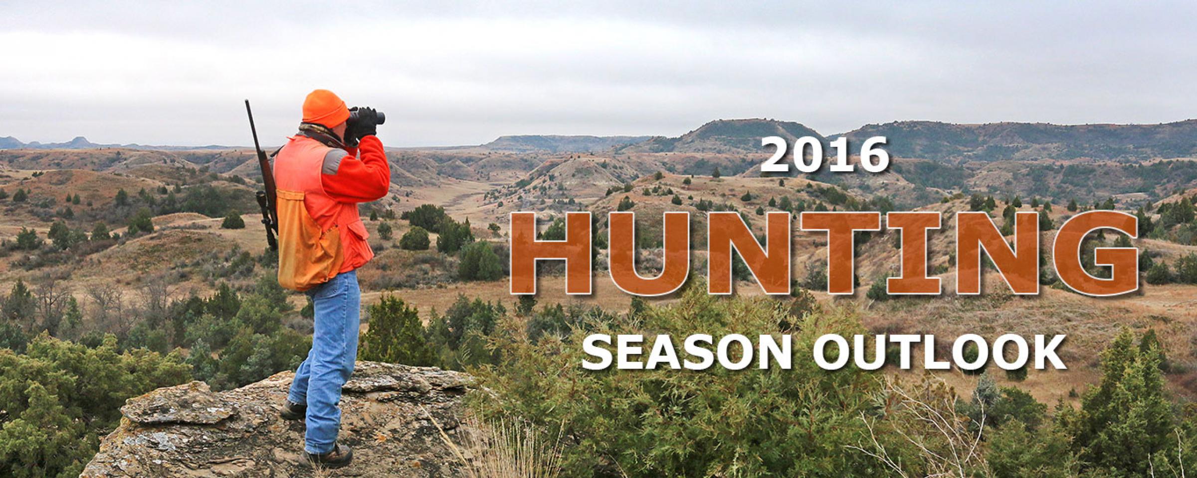 2016 Hunting Season Outlook North Dakota Game and Fish