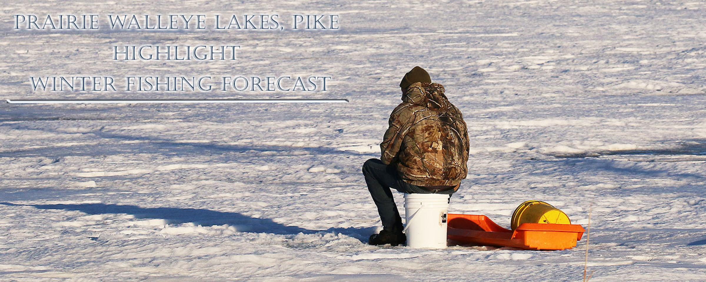 Angler on ice