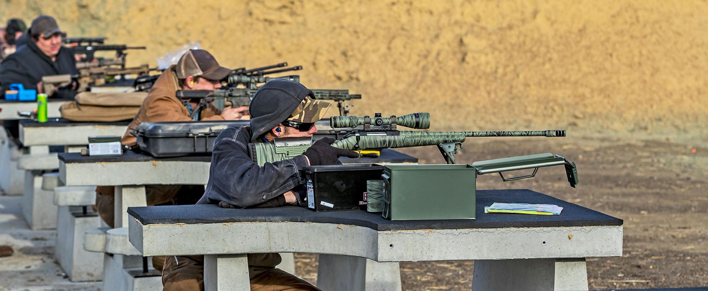 Outdoor shooting range in Hocking Hills, Gun Rentals