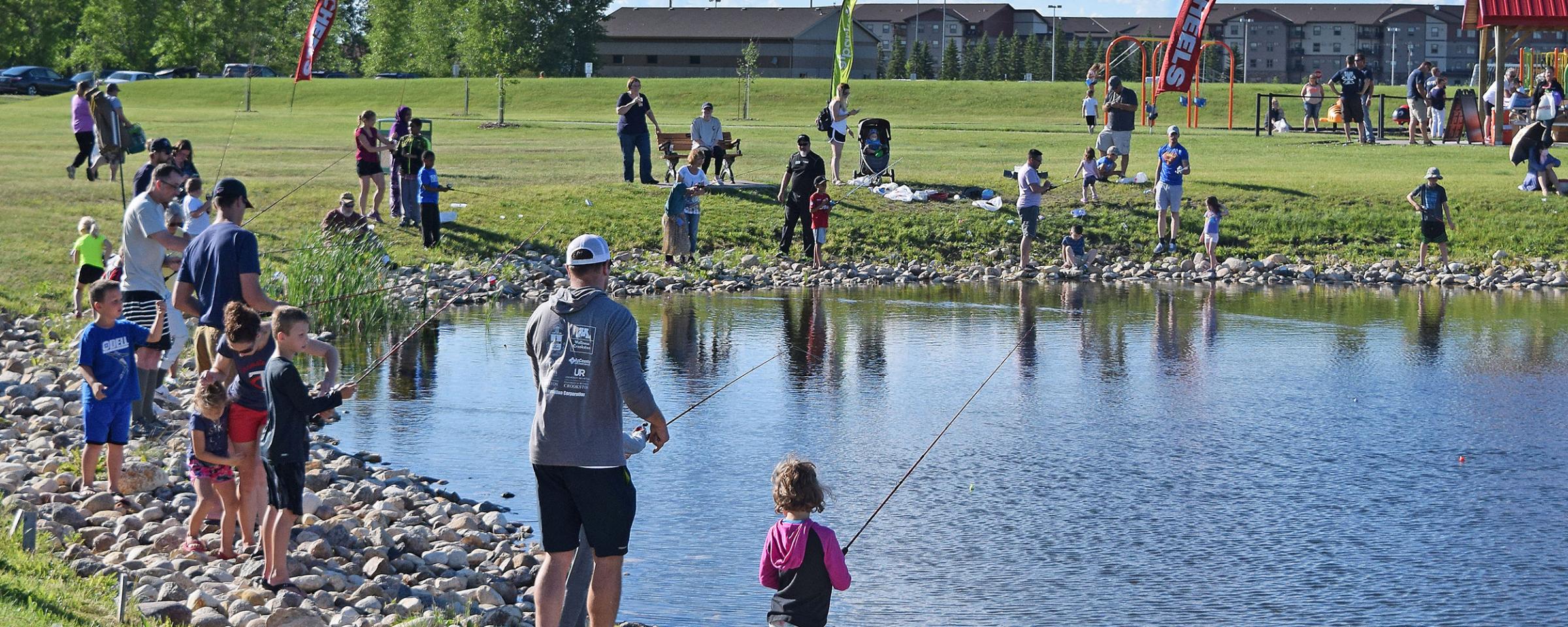 Ryan Park Pond in Grand Forks