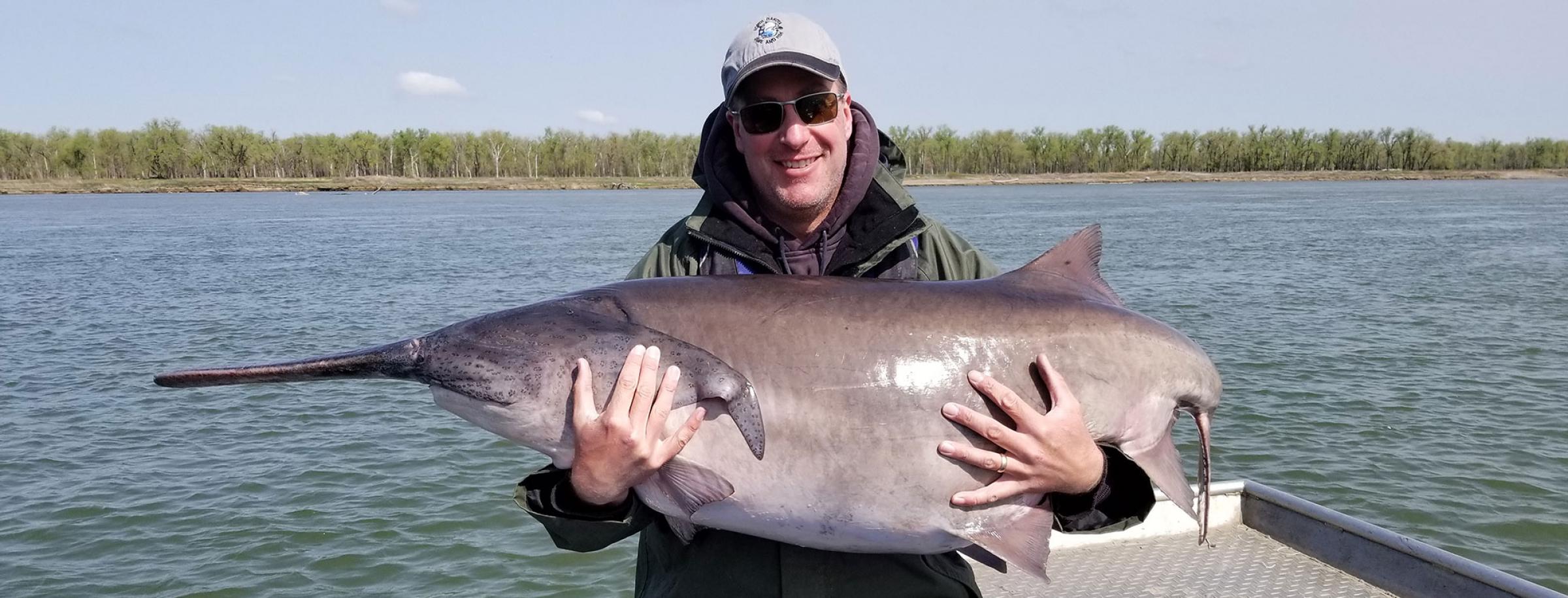 Fisheries Biologist Paul Bailey