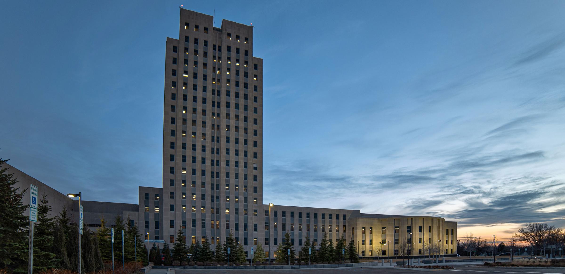 North Dakota capitol building