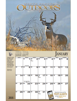 Calendar cover - Dec. 2017