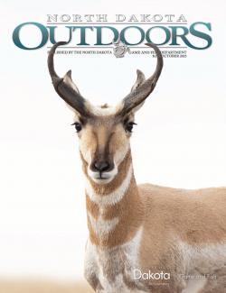 NDO October 2023 cover - Pronghorn buck