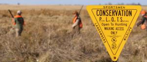 Hunters by PLOTS sign