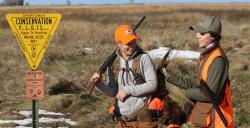 Hunters by PLOTS sign
