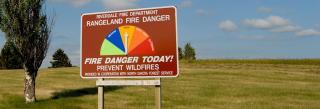 Fire Danger Sign