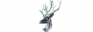 Digital drawing of deer