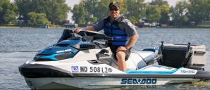 Warden on a Sea Doo