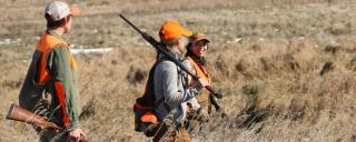 Hunters in the field