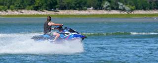 Person on a jetski