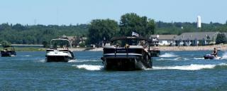 Boats on the water