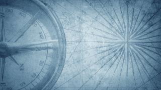 Drawing of compass