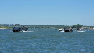 Boats on the water