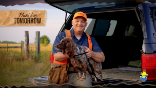 2026 Hunt For Tomorrow video thumbnail, hunter on tailgate